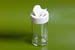 4 oz. spice bottle, clear w/lid