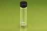 1/4 oz. clear bottle w/lid
