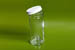 8 oz. spice bottle, clear w/lid
