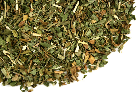 Alfalfa mint tea