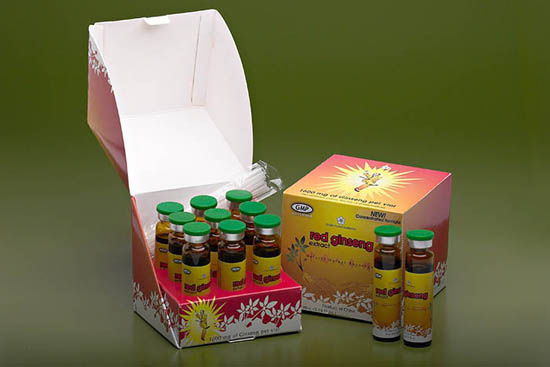 Ginseng Red Panax Extract, 9/10 cc Vials