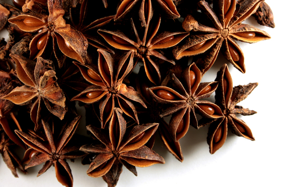 Anise star, whole
