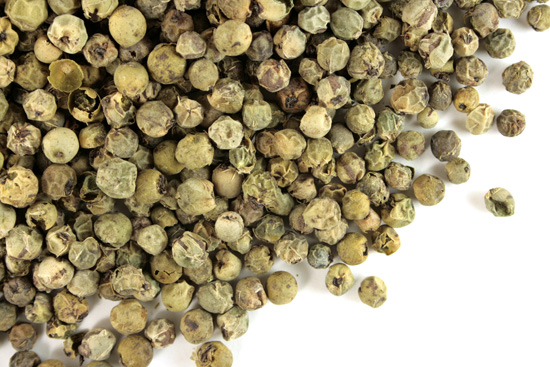 Peppercorn, green, whole