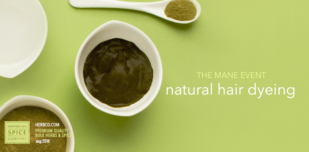 [ Natural Hair Dye ~ Henna and Other Helpers ] ~ from Monterey Bay Herb Company