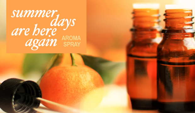 RECIPE - Summer Days Are Here Again - Aroma Spray