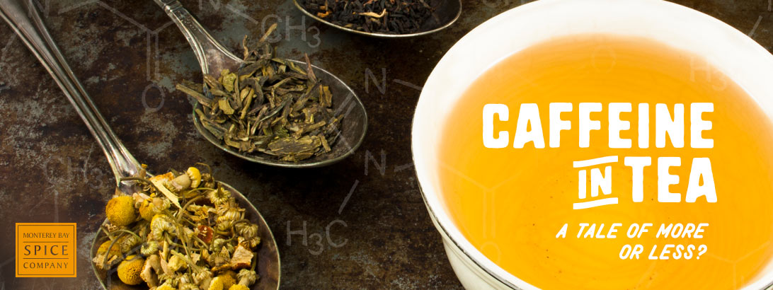[ Caffeine in Tea | A Tale of More or Less? ] ~ from Monterey Bay Herb Company