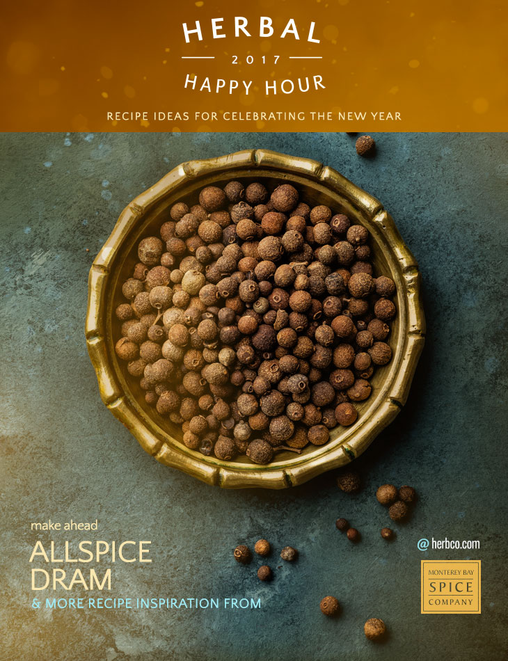 [ Recipe: Allspice Dram Recipe ] ~ from Monterey Bay Herb Co