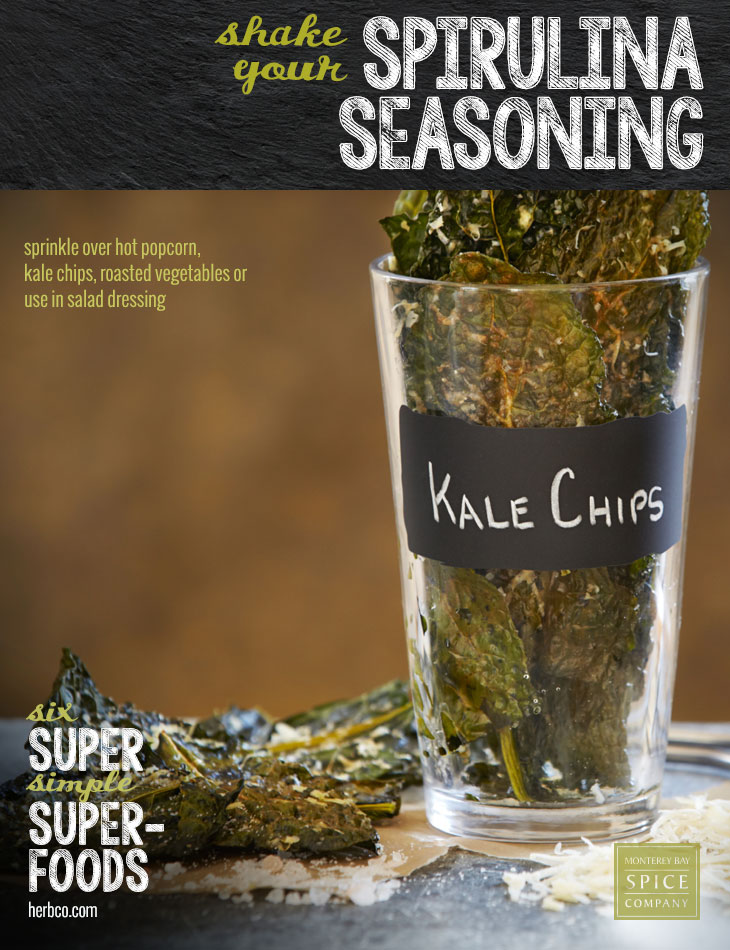 [ Recipe: Spirulina Seasoning Blend ] ~ from Monterey Bay Herb Co