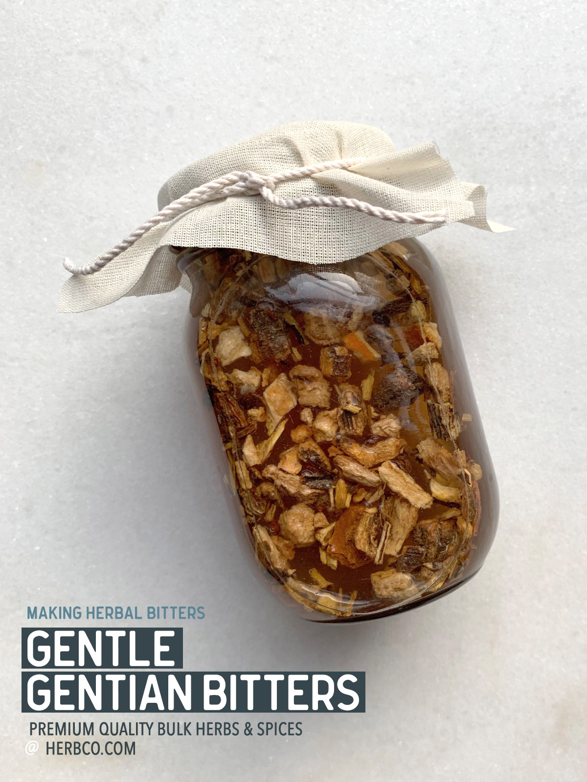 [ Recipe: Gentle Gentian Bitters ] ~ from HerbCO