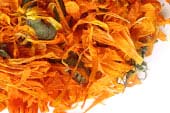 Marigold (calendula) orange, whole organic