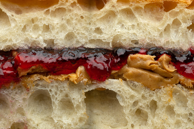 Gourmet Peanut Butter and Elderberry Jelly