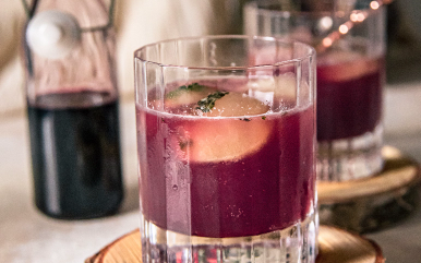 ELDERBERRY SHRUB MOCKTAIL