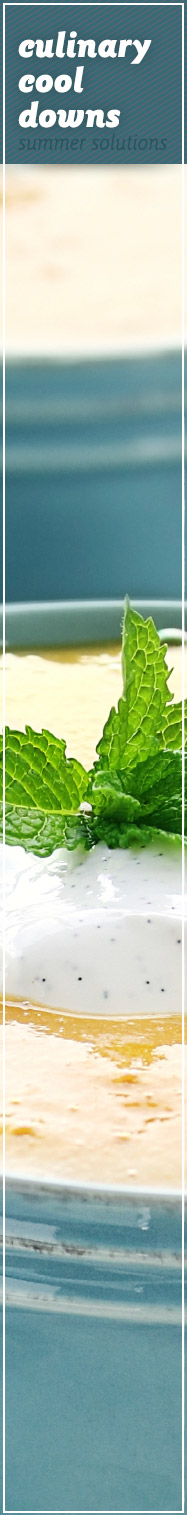 [ Beat the Heat: Culinary Cool Downs ] ~ from Monterey Bay Spice