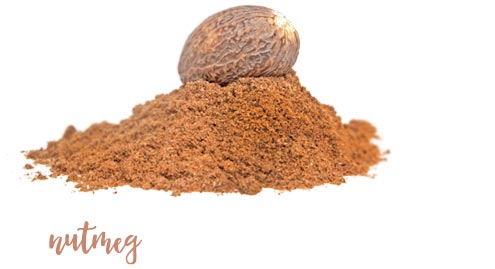 [ breakfast tips: nutmeg ] ~ from Monterey Bay Herb Company