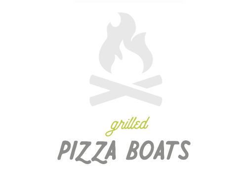 Grilled Pizza Boats