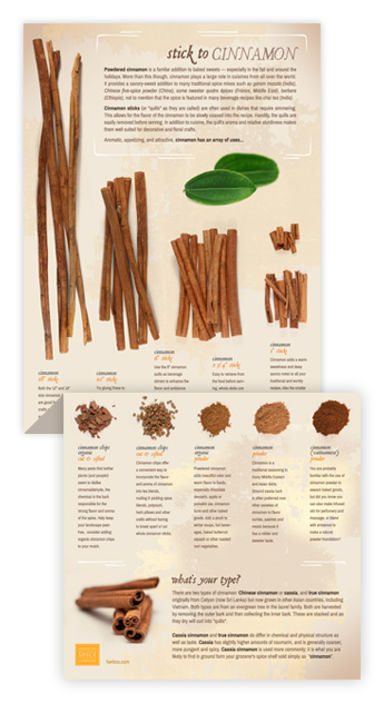 cinnamon pamphlet