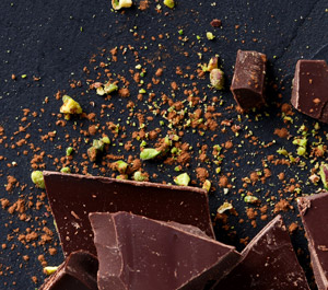 Chili and Pistachio Chocolate Bark Recipes