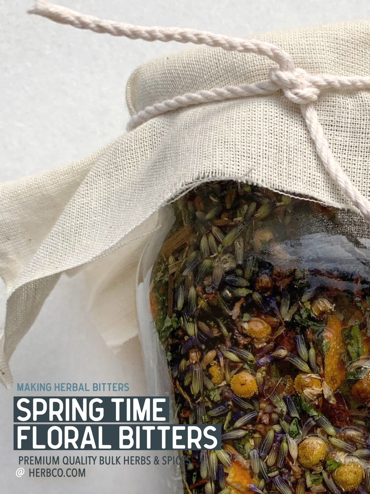 spring time floral bitters