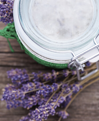 lavender soft scrubber