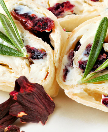 hibiscus quesadillas