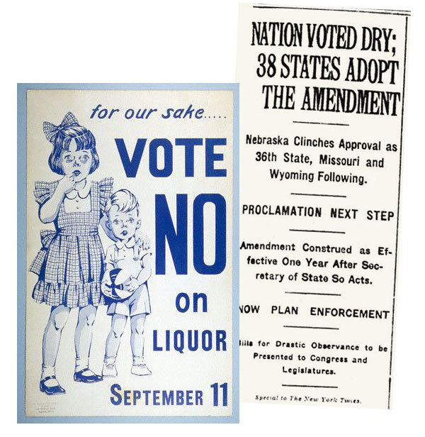 Prohibition Era posters