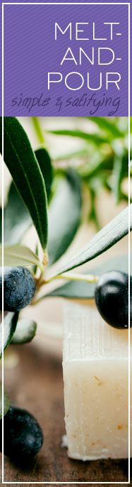 [ Homemade Herbal Soaps: Melt and Pour - Cold Process Method ] ~ from Monterey Bay Spice