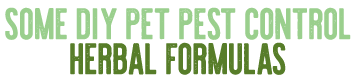 Some DIY Pest Control Text