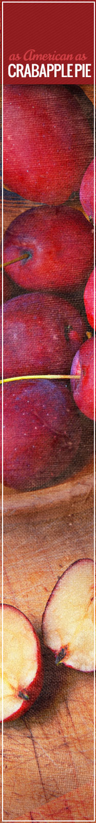 [ Pie - A Slice of Life: As American As Crabapple Pie] ~ from Monterey Bay Spice
