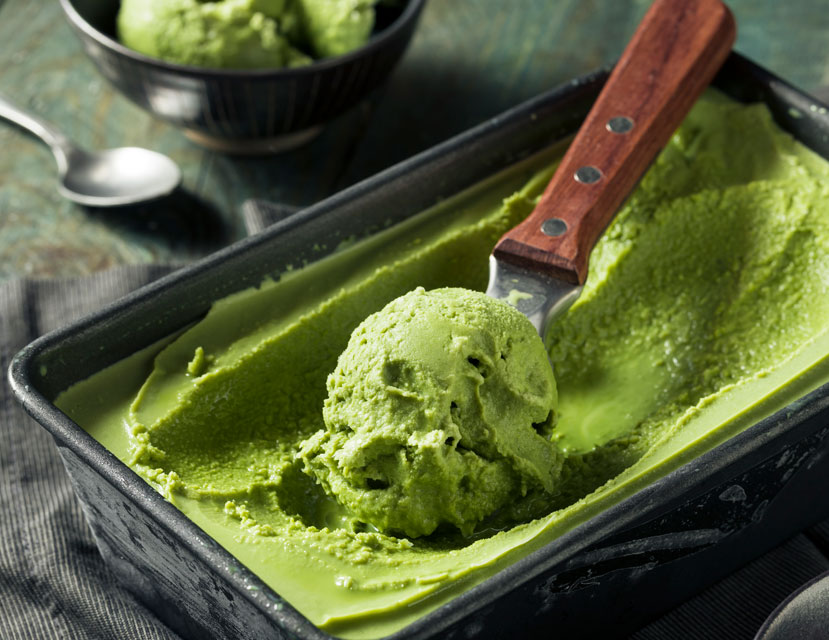 [ matcha ice cream ] ~ from Monterey Bay Herb Company