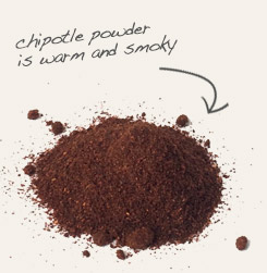 [ tip: Combine ground nutmeg with chipotle to add heat and flavor to meats, sauces, soups and stews.  ~ from Monterey Bay Herb Company ]