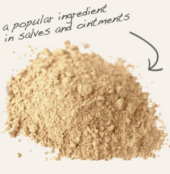 [ tip: Combine with powdered slippery elm bark to make soothing throat lozenges.  ~ from Monterey Bay Herb Company ]