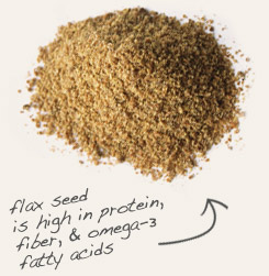 flax seed meal