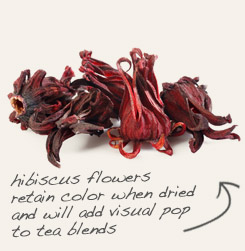 [ tip: Partner whole elderberries with hibiscus flowers in cordials and wines. ~ from Monterey Bay Herb Company ]