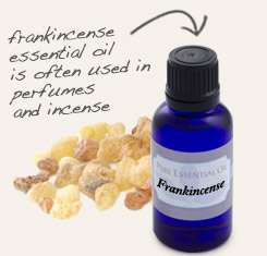 [ tip: Myrrh and frankincense essential oils are often blended together to promote a meditative state.  ~ from Monterey Bay Herb Company ]