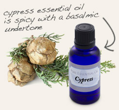 [ tip: Combine with cypress essential oil and witch hazel to make an astringent skin toner. ~ from Monterey Bay Herb Company ]