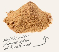 [ tip: Pair with powdered ginger root in smoothies and other beverages. ]