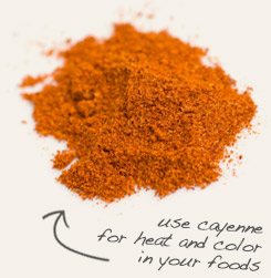 [ tip: Combine powdered gotu kola with cayenne powder in salves and balms formulated to ease sore muscles and joints.  ~ from Monterey Bay Herb Company ]