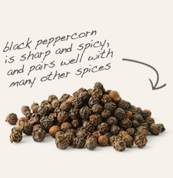 [ tip: Combine vitex berries with ground black pepper in seasoning blends. ~ from Monterey Bay Herb Company ]