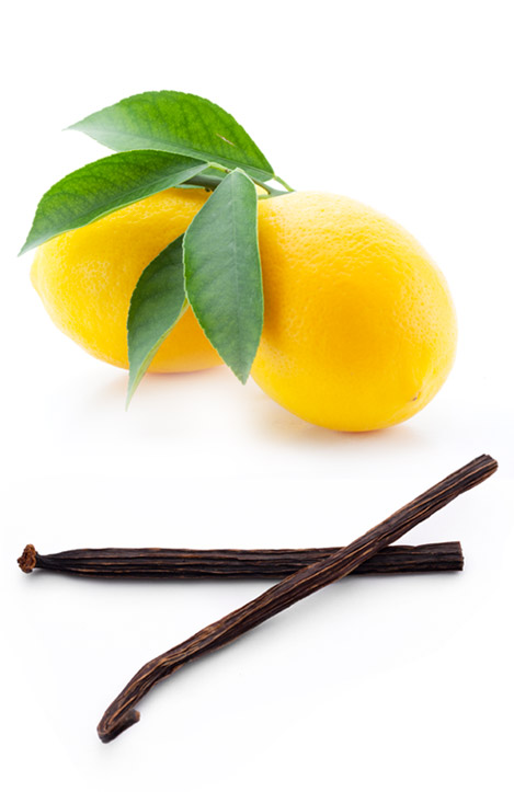 lemon and vanilla