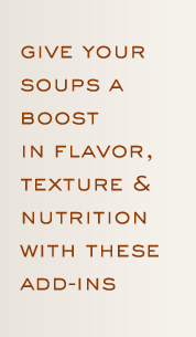 [ Info: soup boost ] ~ from Monterey Bay Herb Company