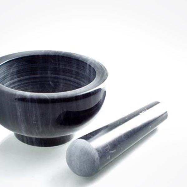 Marble mortar & pestle