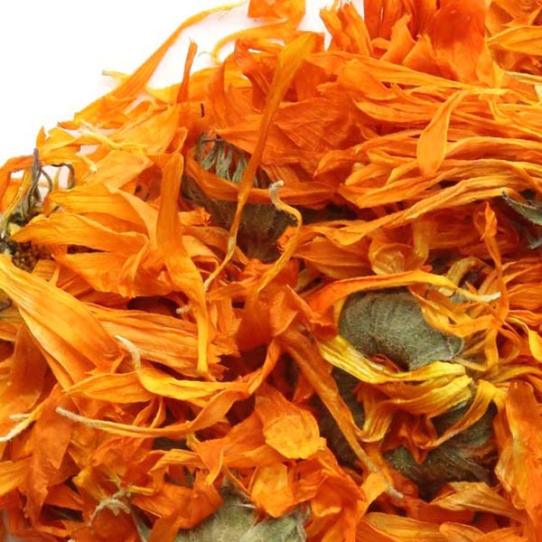 Marigold (calendula) orange, whole
