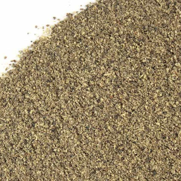 Peppercorn, black, ground Organic