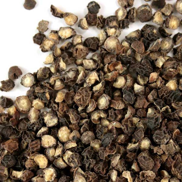 Peppercorn, black, cracked