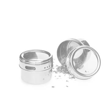 Magnetic Spice Rack, Stainless Steel Container