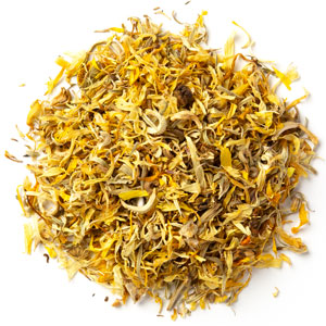 Marigold (calendula), cut & sifted