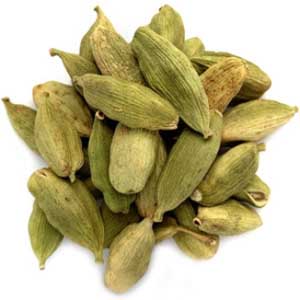 Cardamom (green pods), whole
