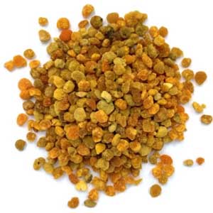 Bee pollen granules