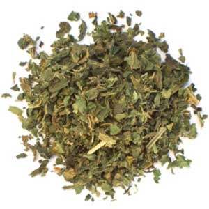 Papaya leaf, c/s