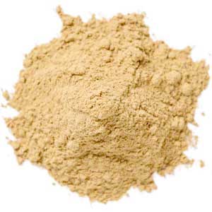 Galangal root, powder